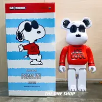 在飛比找樂天市場購物網優惠-BE@RBRICK PEANUTS Joe Cool 史努比