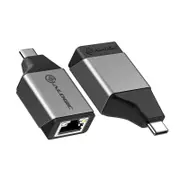 [ULCGEMN-SGR] Ultra Mini USB-C to RJ45 Gigabit Ethernet Male to Female Adapter Converter
