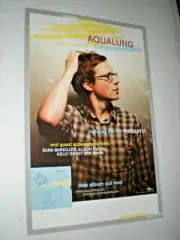 Poster - AQUALUNG magnetic north / the band w/ alison sudol and kelly sweet *