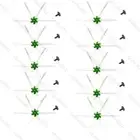 10PCS 6-Armed Side Brush Set for Irobot Roomba E5 E6 i7 i7+