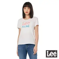 在飛比找蝦皮商城優惠-Lee 印花大LOGO短袖T恤 女 X-LINE 經典白LL