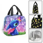 c544 Lilo Stitch Children Lunch Bags Kids School Insulated Lunch Bag Portable Cooler Tote Food tbd544