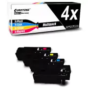 4x Cartridge for Dell S-2825-cdn H-625-cdw