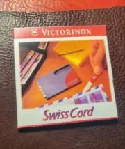 VICTORINOX Swiss Card Multifunctional Tool Set Black Swiss Boxed