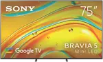 "Sony 75"" Bravia 5 4K Mini LED TV 2025"