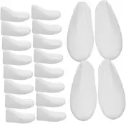 KOMBIUDA 10 Pairs High Heels Inserts Men's Shoe Pads for Inserts Foot Support Home Use