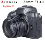 7artisans 35mm F1.4 II APS-C MF Lens for Fuji X Mount Camera X-Pro3 X-Pro2 X-T3