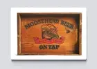 VINTAGE MOOSEHEAD BEER TRAY CANADIAN LAGER TAP PREMIUM FRIDGE MAGNET