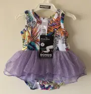 Baby Bonds Tiger Tango Balletsuit Tutu Dress (Size 000) BNWT