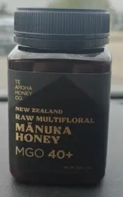 The Aroha Honey Co. New Zealand Raw Multifloral Manuka Honey MGO 40+ 1.1 Lb