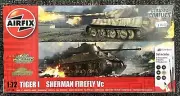 Airfix Classic Conflict Tiger 1 vs Sherman Firefly 1:72 Scale