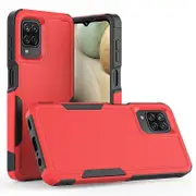 For Samsung Galaxy A12 2 in 1 PC + TPU Phone Case