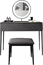 GFCVCSZDAS Dressing Table, Dressing Table Modern Set Dressing Table Dressing Table Simple Storage Cabinet Integrated Small Dressing Table with Light Ordinary Mirror, Smart Mirror LED Light Desk
