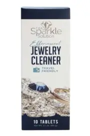 Lot of 25 - The Sparkle Solution Effervescent Jewelry Cleaner 10 Tablet Each
