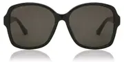 Gucci GG0765SA Asian Fit 002 Women’s Sunglasses Black Size 57