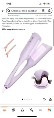 Novus Ionic Hair Waver