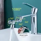Universal 1080 Swivel Faucet Aerator Multifunction Faucet Extender Universal Swi