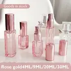 Glass Spray Bottles, 20ML 30ML Rose Gold Refillable Atomizer Perfume Bottle AU