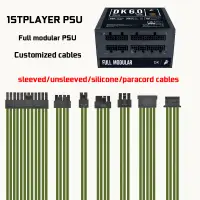 在飛比找蝦皮購物優惠-1stplayer DK6.0 psu 定制全模塊化電纜替換