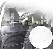 Car Partition Protection Barrier, Transparent Plexiglass Baffle, Anti-Sneeze Partition, Suitable for Taxis, Reception Desks