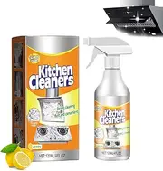 Powerful Kitchen Foam Cleaner Spray, Multi-Purpose Degreaser for Stubborn Grease, Ovens, Range Hoods, Countertops, All-Surface Safe for Oil Stain Removal (120ml) (1)