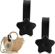 PceGan Magnetic Clips Pram, Magnetic Clips for Pram, Set of 2, Magnetic Clips for Towels, Practical Solution for Travel, Hiking and Everyday Use (Black)