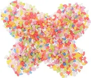 GARVALON Colored Sandbox Stones for Decorative Pebbles for Gardens Fish Tanks and Indoor Vibrant Interactive Sand for Family Fun