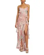 Retrofete Samara Silk High Low Gown