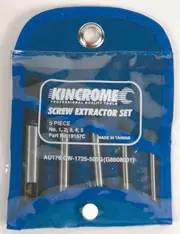 Kincrome 19157C - Screw Extractor Set 5 Piece
