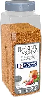McCormick Culinary Seasoning, Blackened, Non GMO, No MSG added, For Quality Blackened Flavor in Culinary & Professional Kitchens, 23 oz