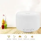 500ML Ultrasonic Timer Humidifier LED 2 Modes Aroma Essential Diffuser(EU) Hot