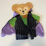 Disney Parks Duffy The Disney Bear Vampire Halloween Costume Outfit 17'' 2015