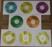 KARAOKE CD+G 8 DISC SET R&B MOTOWN Killer THE DETROIT SOUND,w/Vocal demo New!