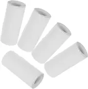 5 Rolls Mini Handheld Printer Mini Printer Stickers Thermal Printer Label Sticker for Pocket Printer Self Adhesive Label Thermal Sticky Labels Adhesive Printer Sticker White Paper