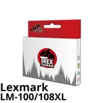 【T-REX霸王龍】LEXMARK LM100XL LM108XL 副廠相容墨水匣