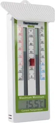 Digital Max Min Greenhouse Thermometer - Classic Design Max Min Thermometer Use
