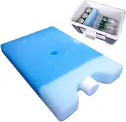 Freezer Blocks | Ice Blocks for Cool Bags | Long-Lasting Leak-Proof Freezer Packs| Multifunctional Efficient Cooler Accessories, Reusable Cold Blocks for Outdoor Camping, Fishing, Beach, Picnic