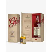 Glenfarclas 15 Year Old Single Malt Scotch (1x700ml and 2x50ml bottles)