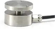 High-Precision 25mm Inline Load Cell Miniature Compression And Tension Strain Gauge Sensor For Impact Force Measurement to Measure Force, Pressure, Displacement, Strain(50KG)