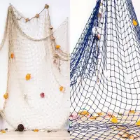 在飛比找momo購物網優惠-【子玄】網狀作品佈置 地中海佈置漁網(教室佈置 環境佈置 照