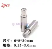 2pcs EDM Drill Ceramic Electrode Ceramic Guide 0.3-3.0mm Puncher Machine Tool