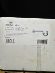 Jaclo 253 1 ½" P Trap With Round Box Escutcheon253XXL-PEW