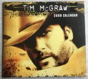 Tim McGraw 2008 Calendar 12 pictures Brand New Sealed