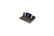 F18 Ultra-slim Rechargeable Foldable 58 Keys Bluetooth Wireless Keyboard with Holder - Rose Gold