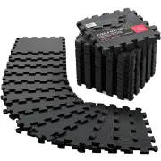 NNEOBA Puzzle Exercise Mat with EVA Interlocking Floor Tiles (16pcs)