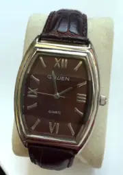 Gruen Men Quartz Tonneau NIB SR626SW Green Dial