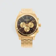 [Nixon] Time Teller Chrono Gold / Black / Gold