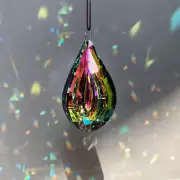 76Mm Crystal Prisms Suncatcher for Windows,Rainbow Maker Hanging Crystals Sun Ca