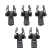 5PCS Universal Microphone Clips Clamp Holder Part For Wired / Wireless Mic Stand