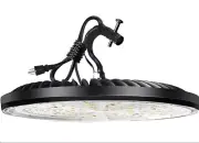Lightdot 300W UFO LED High Bay Lighting BLACK Round Workshop Warehouse Light NEW